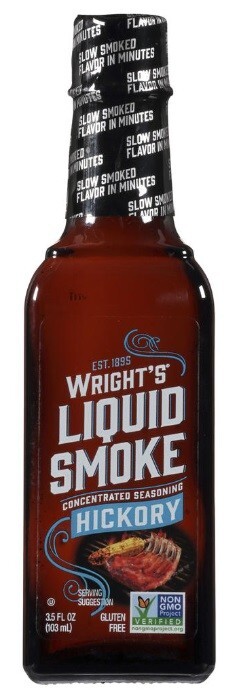 Wright’s Liquid Smoke Concentrated Hickory Seasoning, 3.5 oz (2 Bottles)