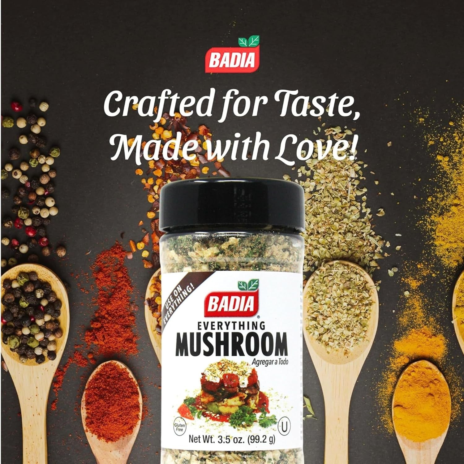 Mushroom Seasoning Blend for Cooking, Grilling, and Flavor Boosting