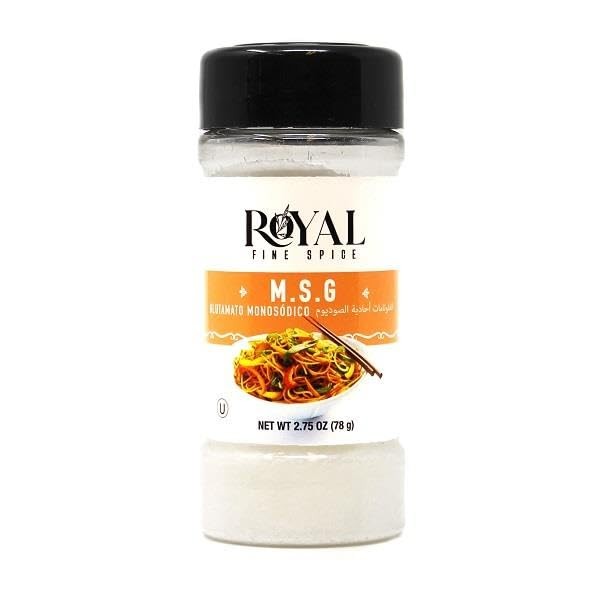 Royal Fine Spice, MSG Monosodic Glutamate Seasoning, 2.75 Ounce (Pack of 1)