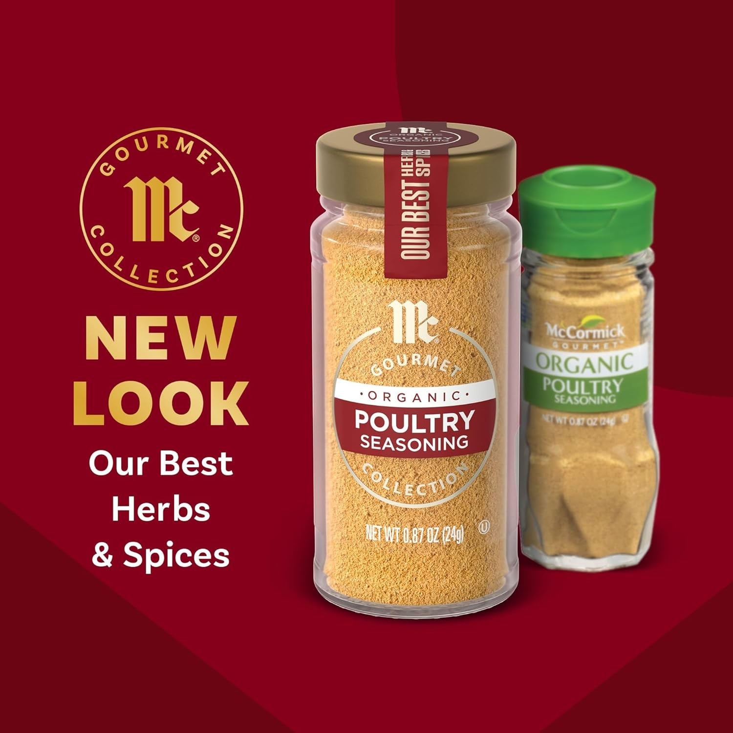 0.87 oz Organic Poultry Seasoning – Kosher, Non-GMO Herbs for Meal Perfection