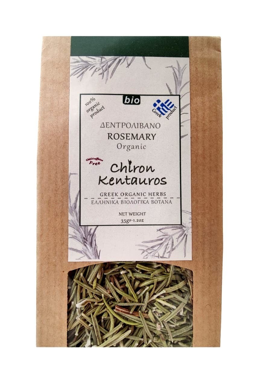 Greek Organic Bio Rosemary from Mount Pelion Greece 35gr/ 1.24oz