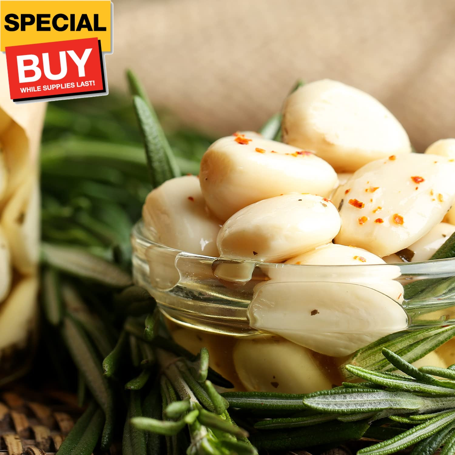 Spanish Pickled Garlic, 15.9 Ounces (Pack of 2)