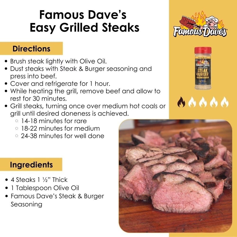 Steak & Burger Seasoning 8.25 oz