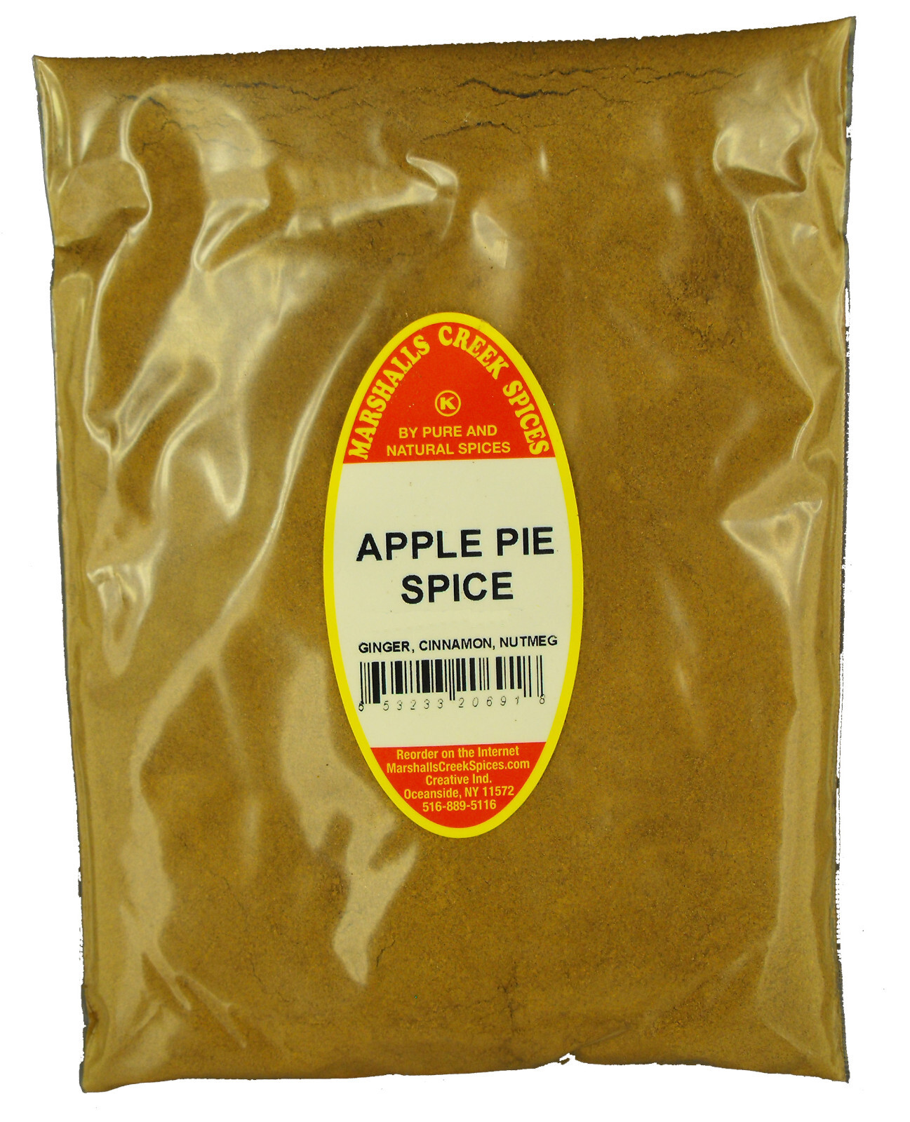 Marshalls Creek Kosher Spices 3 Pack (st30) APPLE PIE SPICE REFILL 8 OZ.