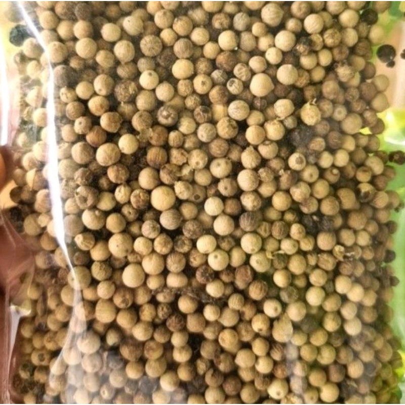 White Pepper Whole Seed 1000g Culinary Ingredient For Cooking Global Flavors