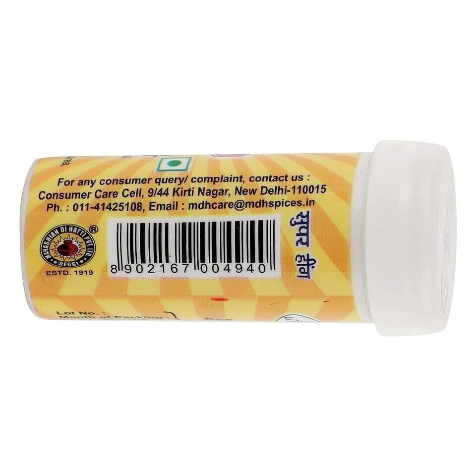 8X MDH Asafoetida Hing Jar (10g) each -Strongest Compounded Pure Hing Powder