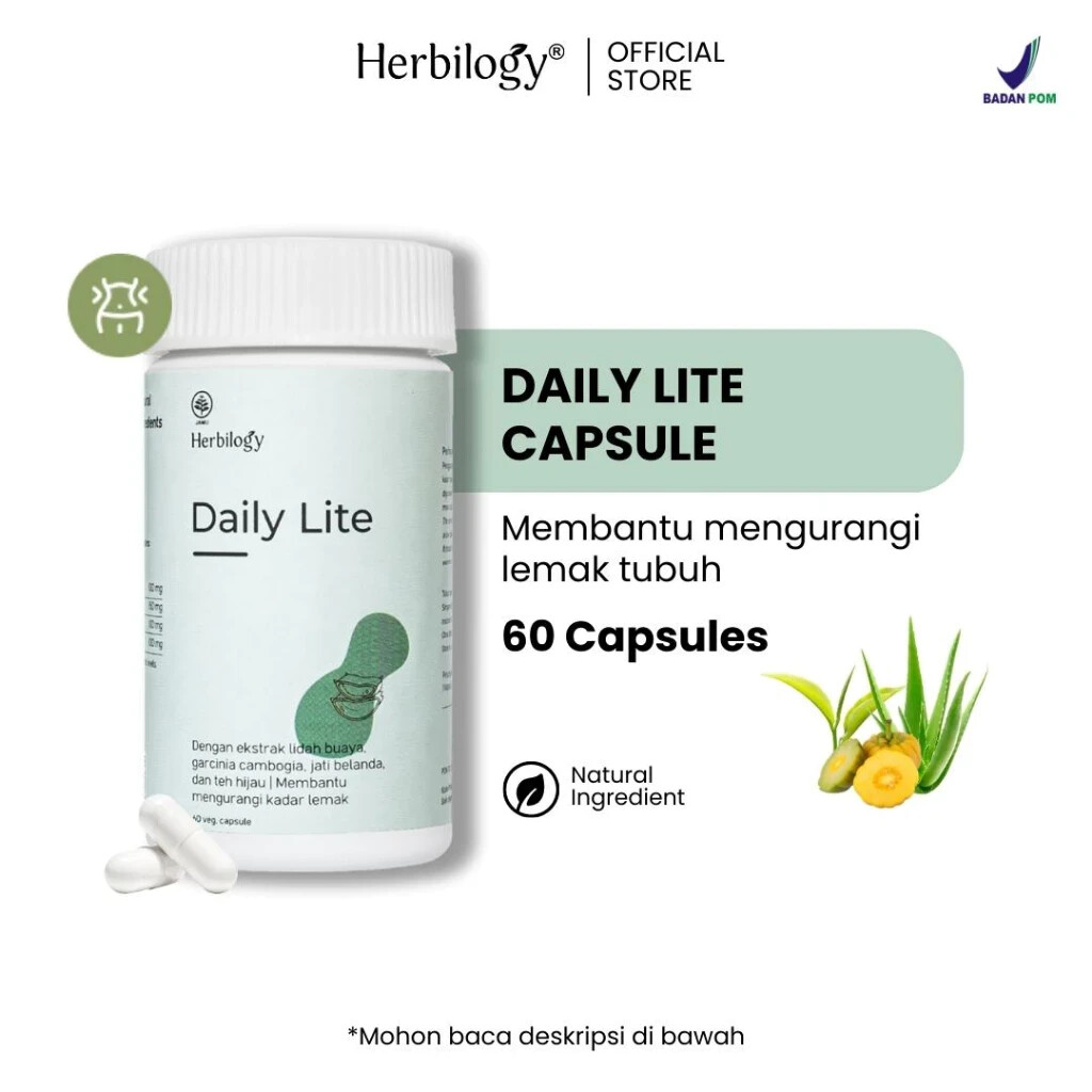 Daily Lite 60 Caps Natural Organic Herbs Spices Fresh Pure Hygienic Premium