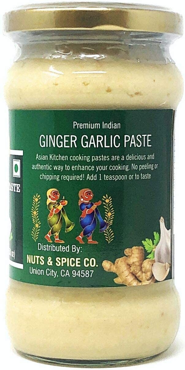 Asian Kitchen Ginger-Garlic Cooking Paste 10.58oz (300g) ~ Pack of 6