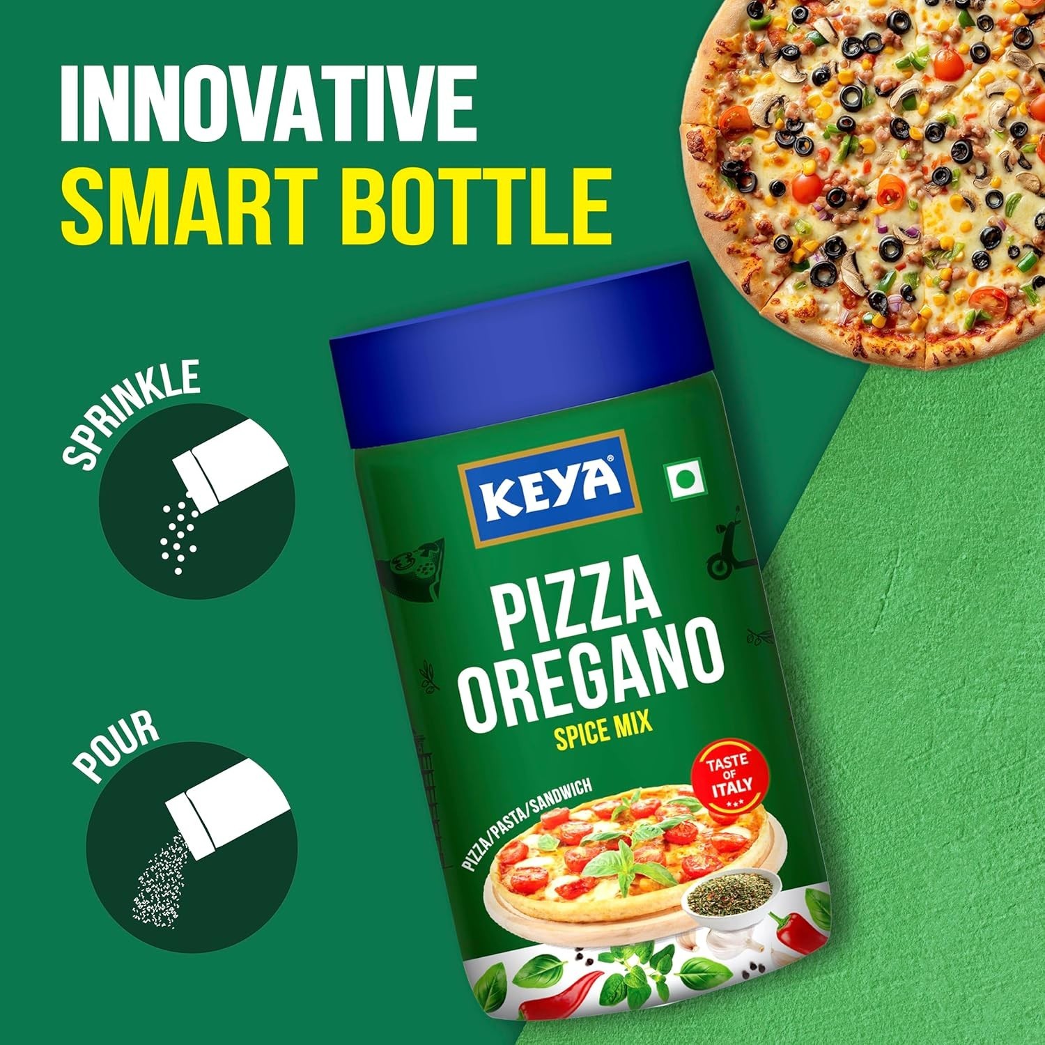 Keya Italian Pizza Oregano 75g/80g | Pack of 2