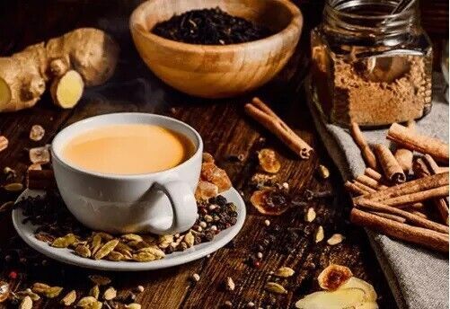 Tea Masala Powder A+ Grade – Chai Masala Powder Mix Spices Organic Blends
