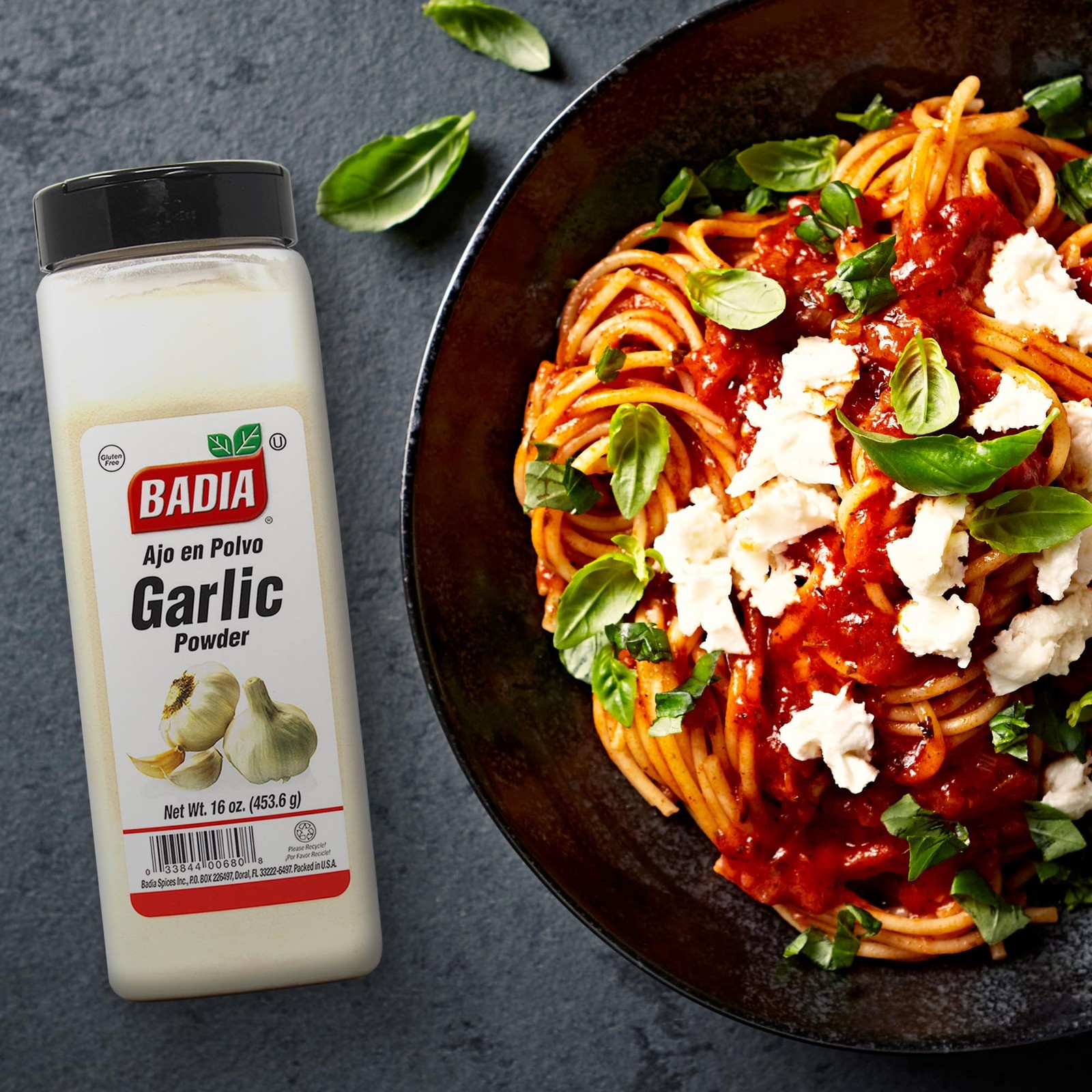Badia Garlic Powder, 16 oz – Fine Seasoning for 16 Ounce (Pack of 1)