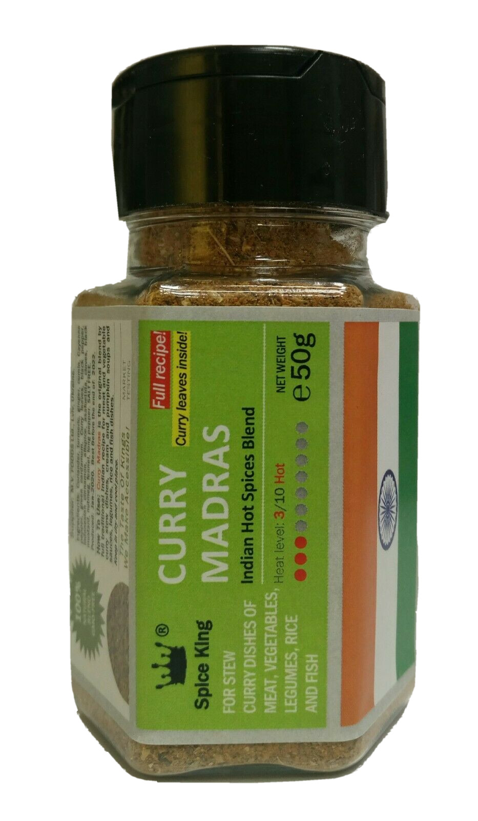 Curry Madras Spice King Indian Spices Blend Authentic chicken mix 50 g 1.76 oz