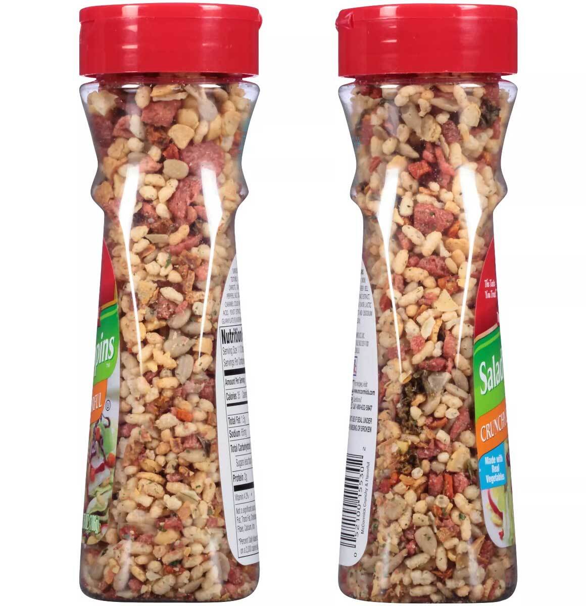 McCormick Salad Toppins Crunchy & Flavorful Topping – 3.75 Oz – Pack of 12
