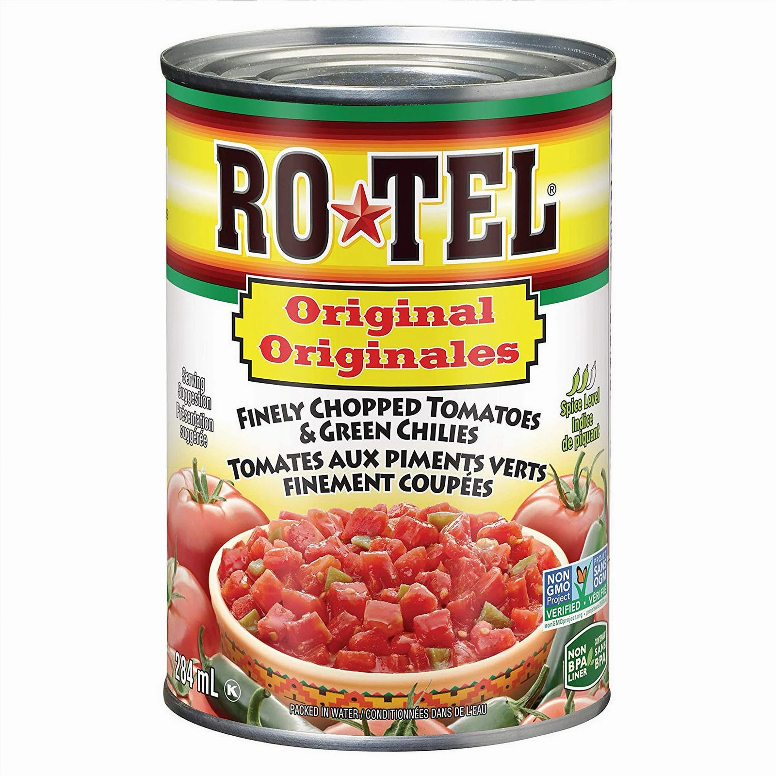 Rotel Original Diced Tomatoes & Green Chilies 284ml Salsa – Zesty Cooking