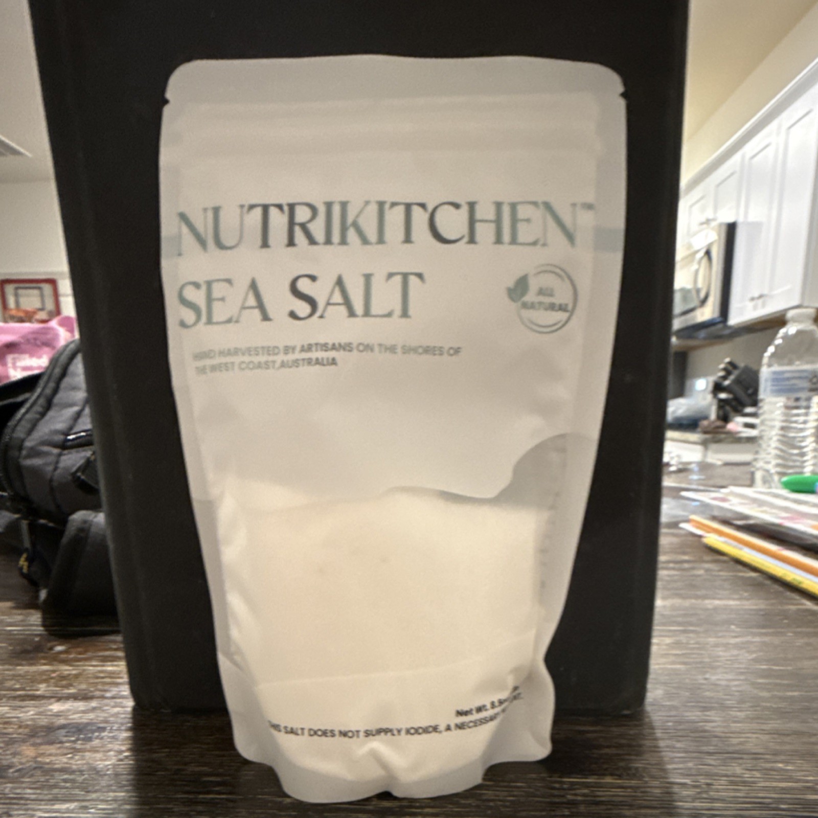 Nutrikitchen Sea Salt Fine Grind All Natural Australian 19.4 oz