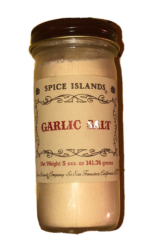 Sealed 1950’s-60’s Spice Islands Garlic Salt 5 Oz. San Francisco