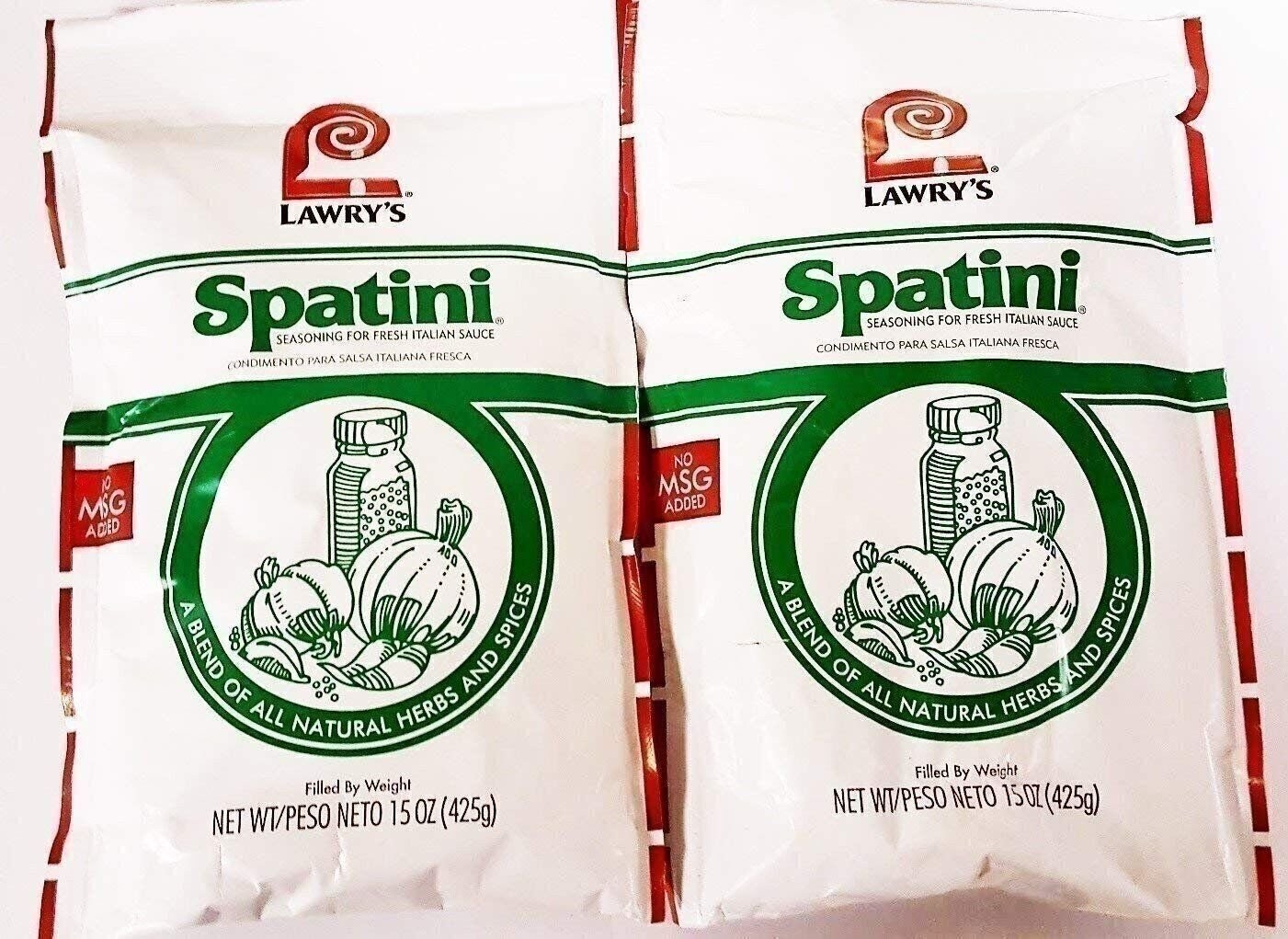 Lawry’s Spatini Spaghetti Pasta Sauce Mix 15 Ounce (Pack of 2)