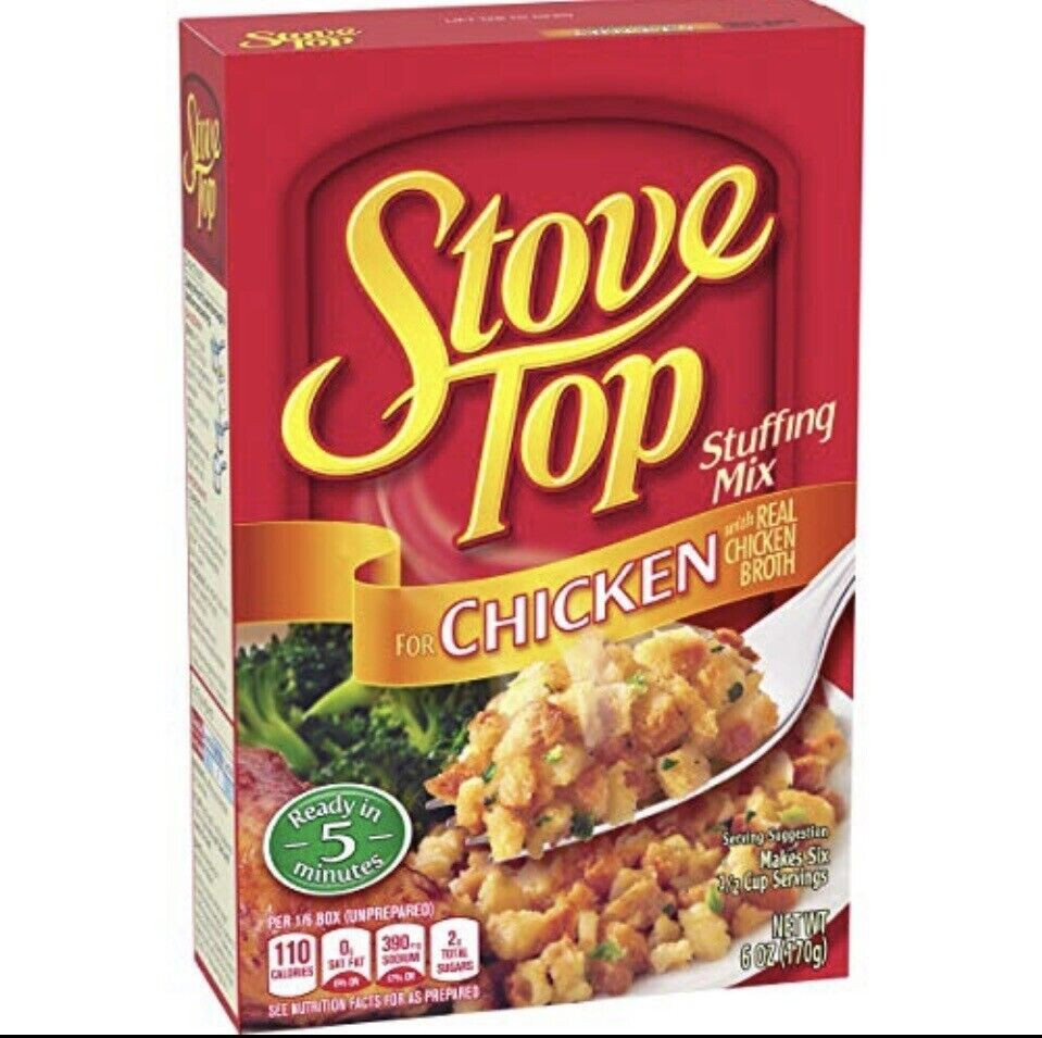 Kraft Stove Top Chicken Stuffing Mix Side Dish (6 oz., 1 pk.) LOOK!!