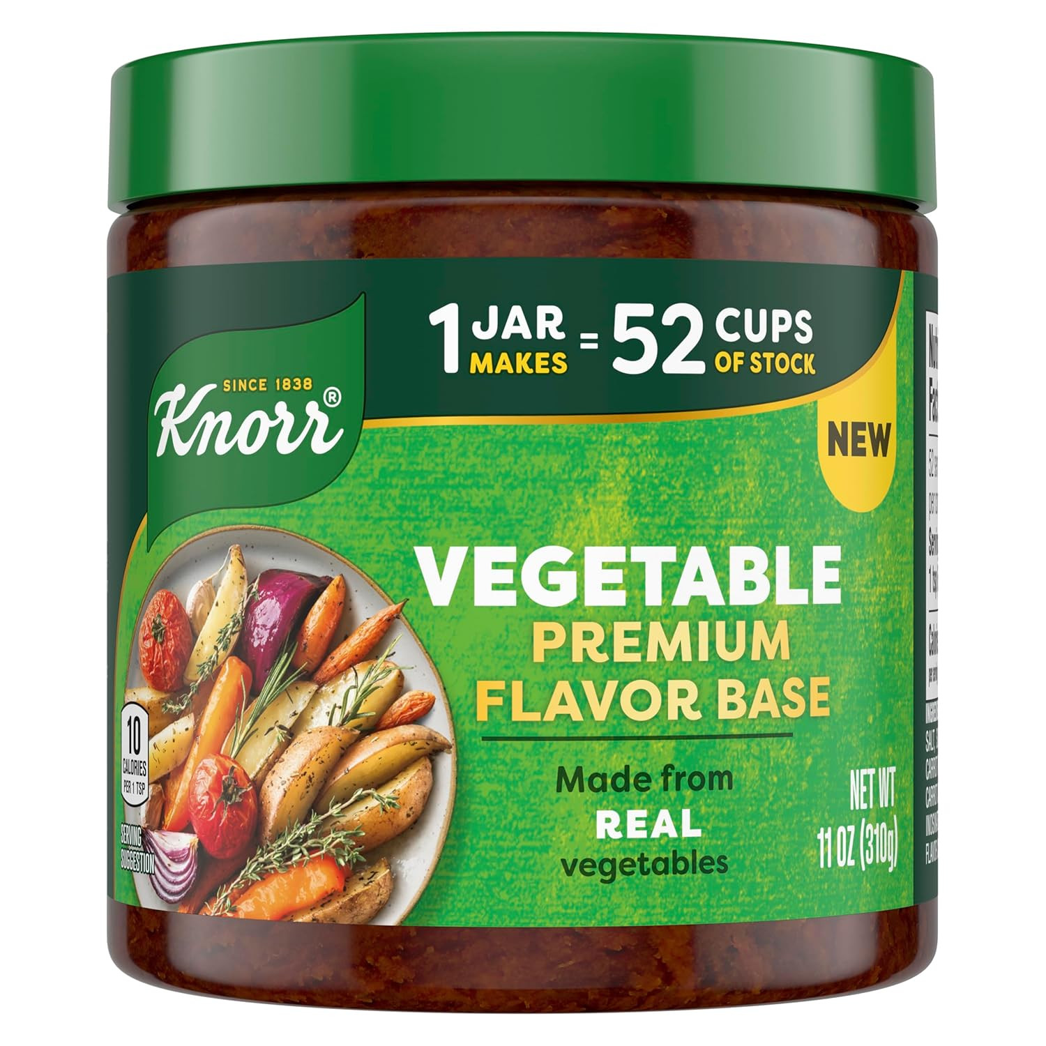 Knorr Premium Flavor Base Vegetable Versatile & Easy to Use 11 OZ