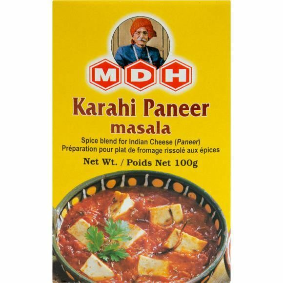 MDH Karahi Paneer Masala (spice blend for Indian cheese) 100g (pack of 3)