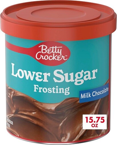 Betty Crocker Frosting Lower Sugar Milk Chocolate