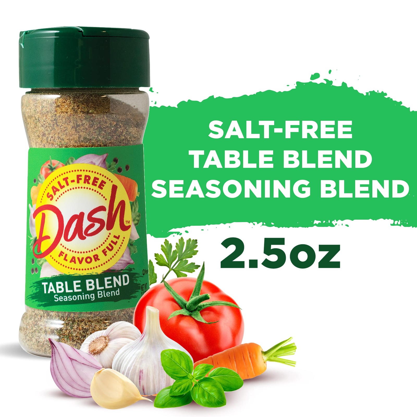 Dash Salt-free Seasoning Blend, Table Blend, 2.5 Ounce