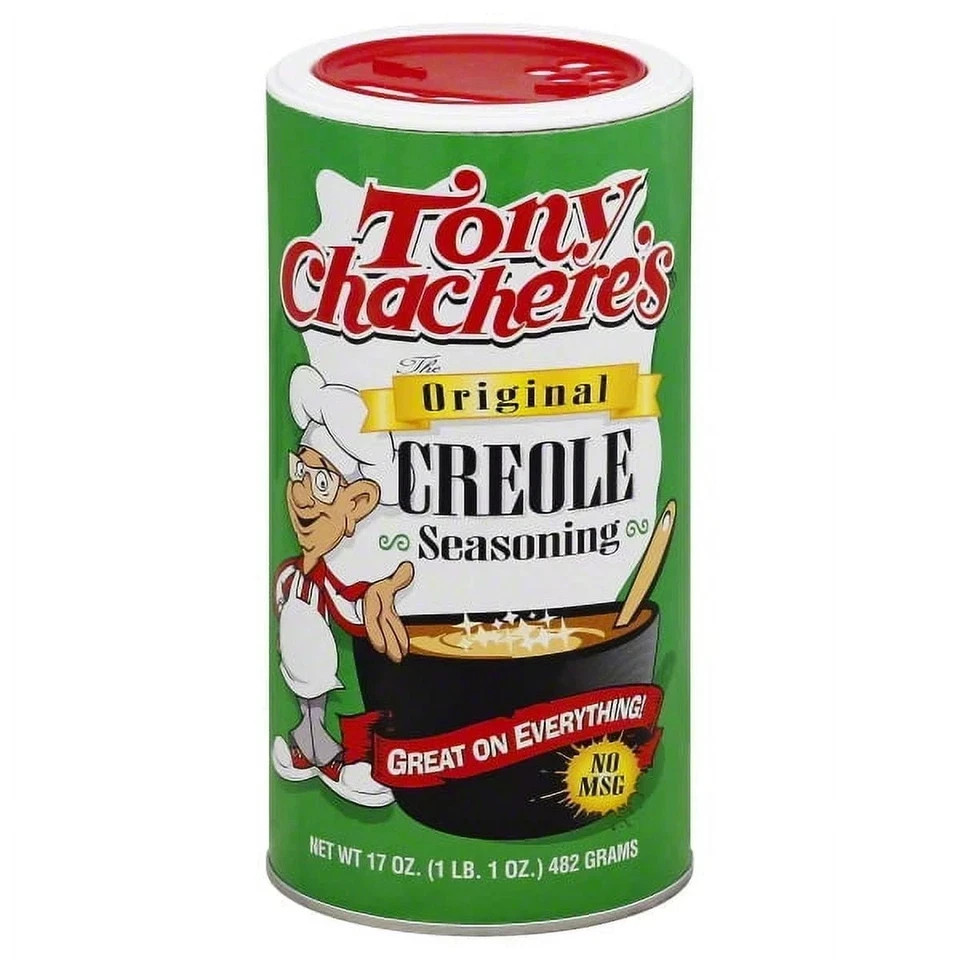 (2 pack) Tony Chachere’s, Cajun, Creole, Original Seasoning, 17 oz, Shelf Stable