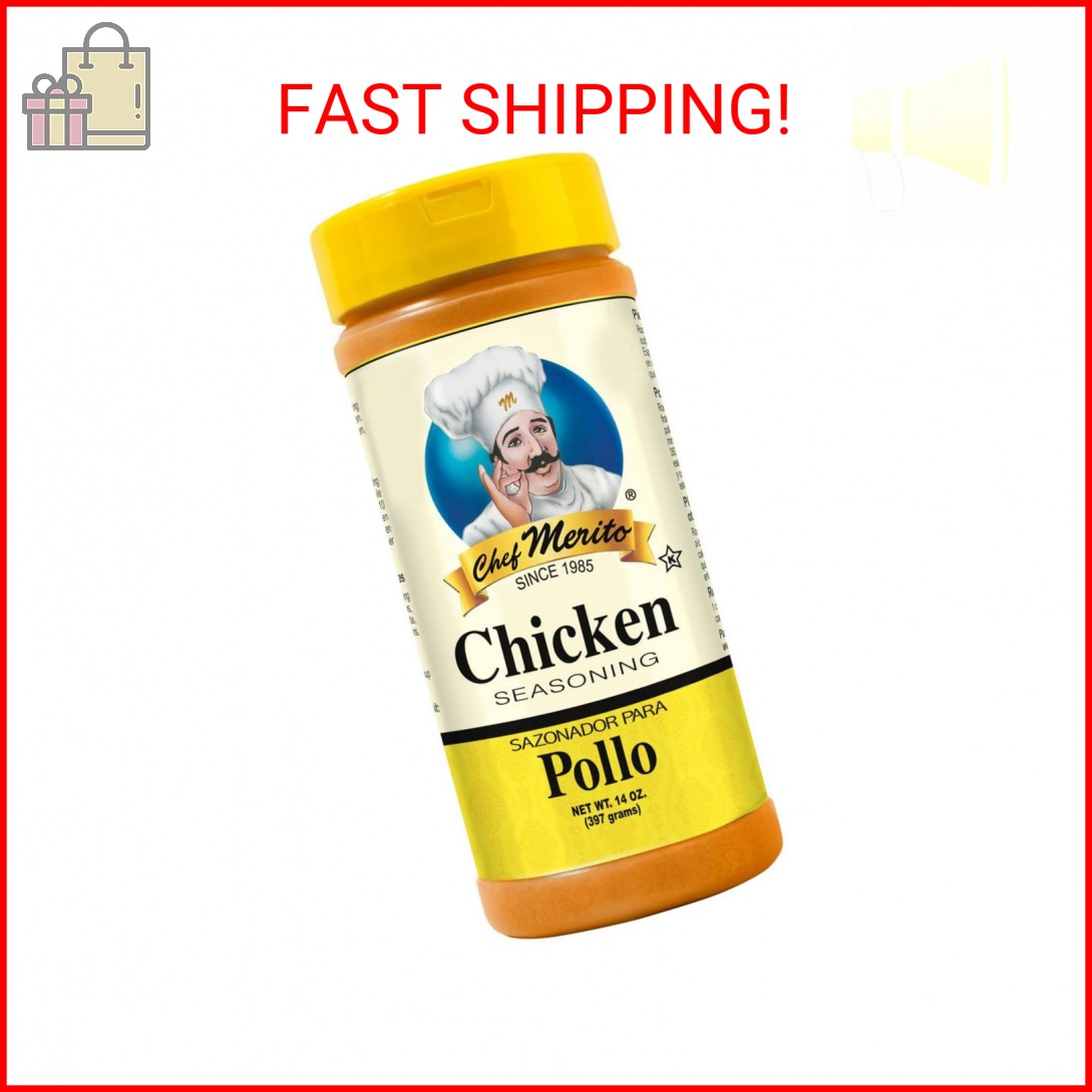 Chef Merito Chicken Seasoning, 14 Ounce