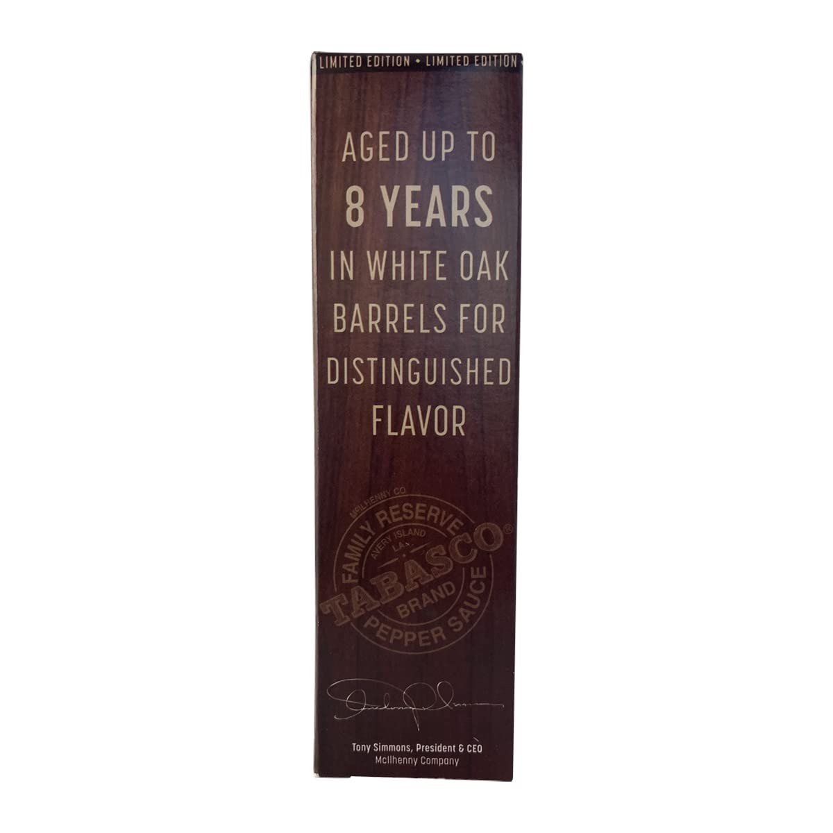 TABASCO Brand Family Reserve Pepper Sauce, Mild Hot Sauce, Glass Bottle, Exclusi