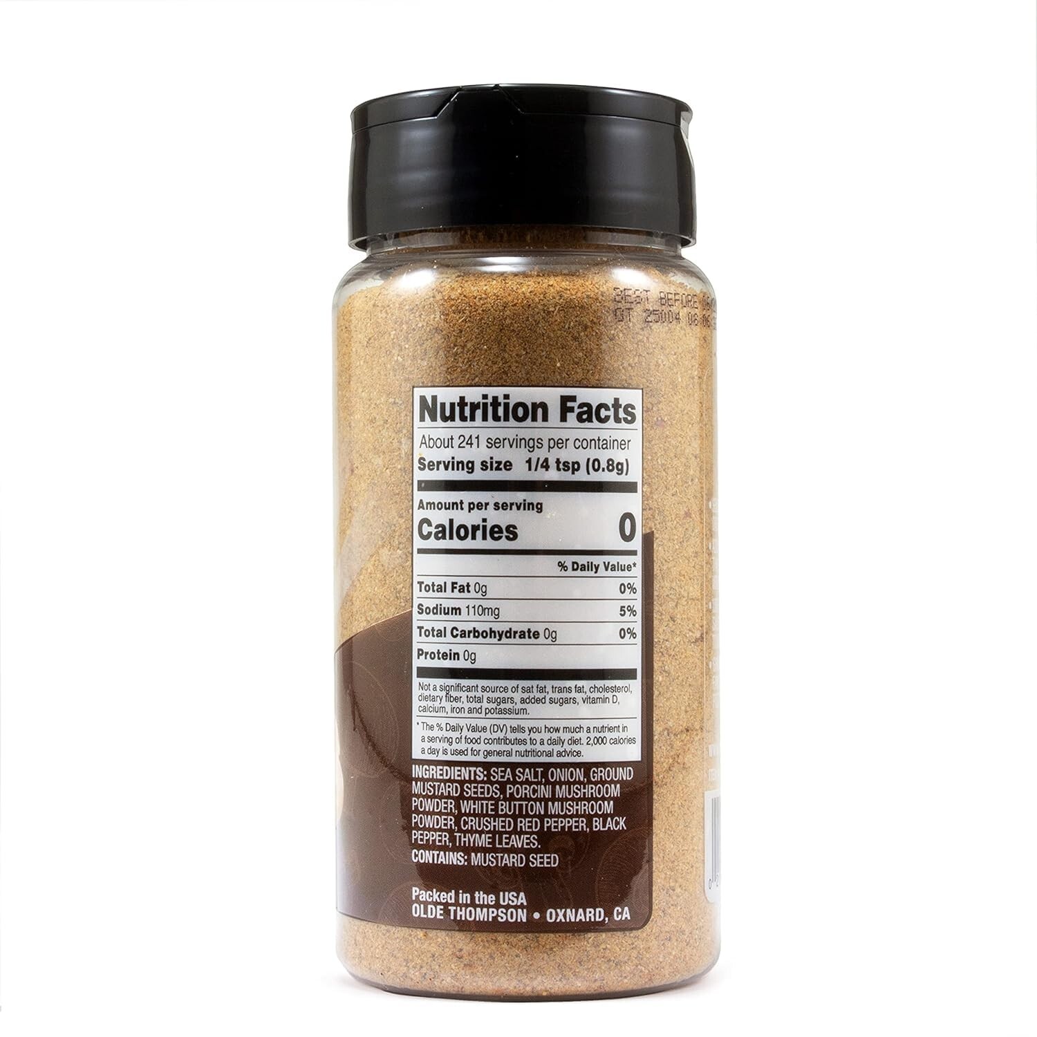 Umami Seasoning 6.8 oz – Savory Mushroom, Onion & Pepper Blend for All Dishes