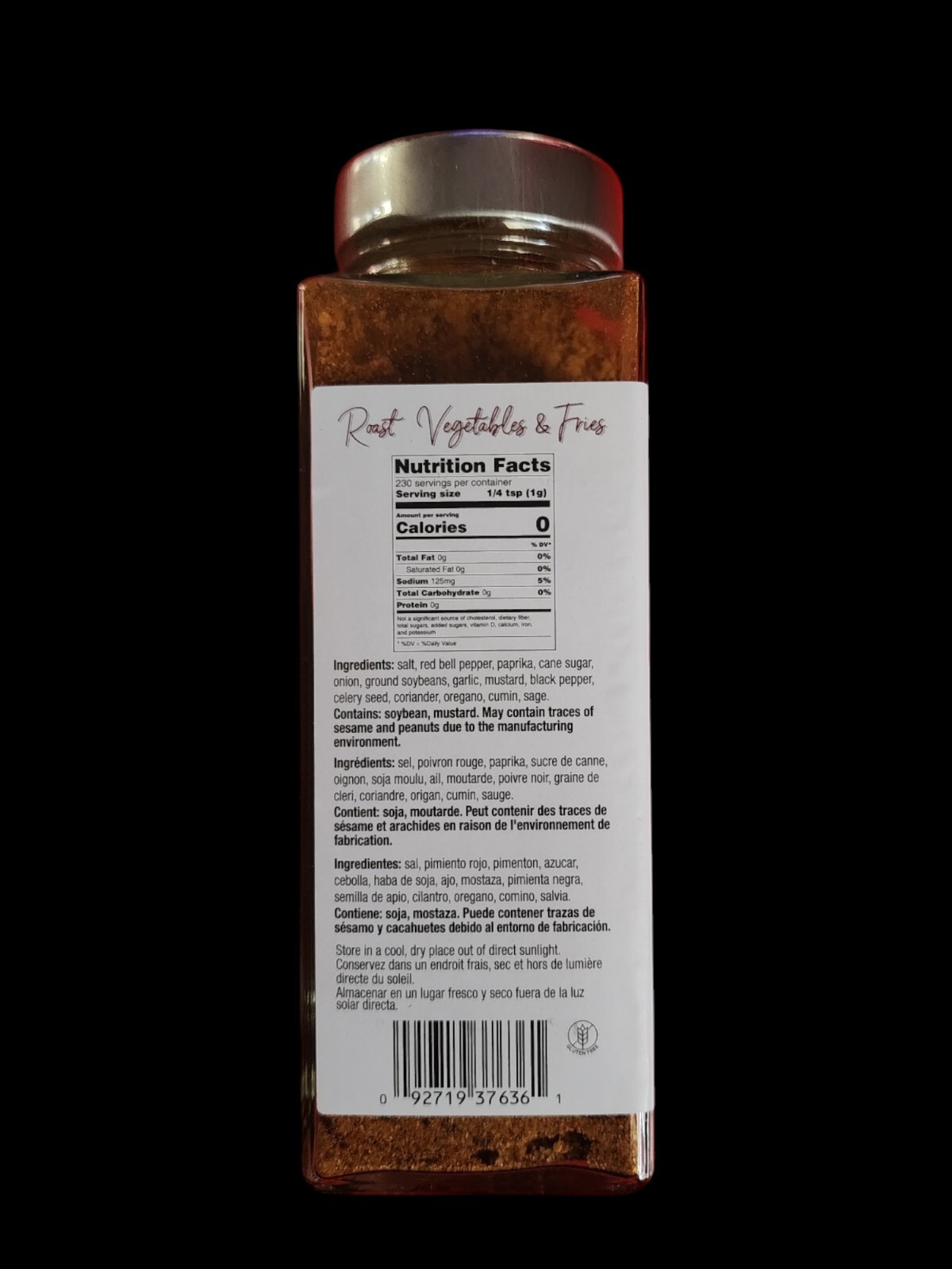 《NEW》2PK The Gourmet Collection Spice Blends Roast Vegetables&Fries, 8.11oz/Each