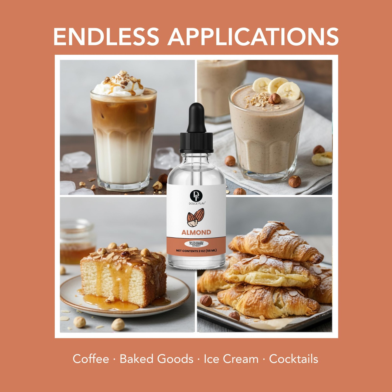 Natural Water-Soluble Flavor Extracts – Sugar-Free, Kosher, Allergen-Free Con…