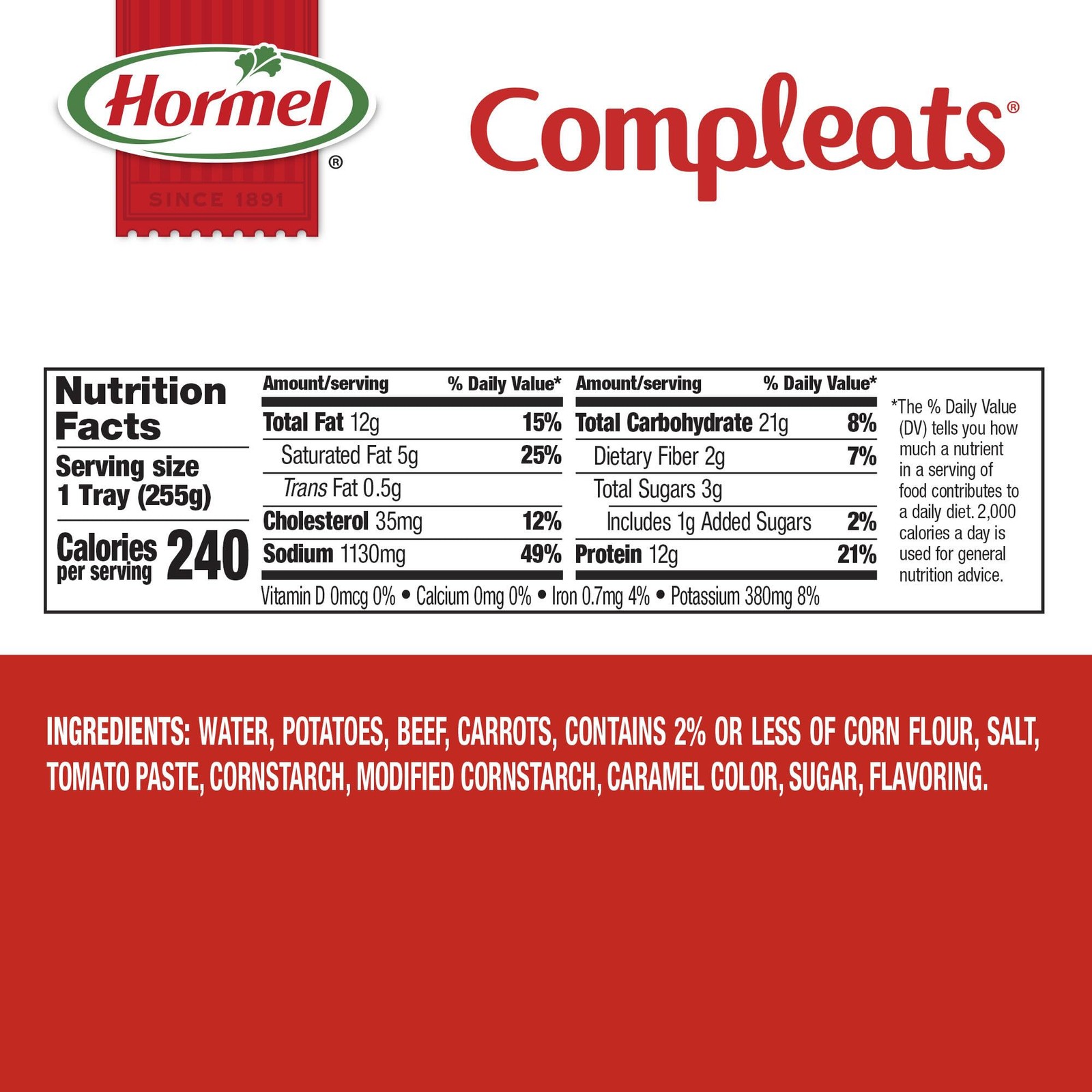 Compleats Dinty Moore Beef Stew, 9 Ounce (Pack of 3) 9