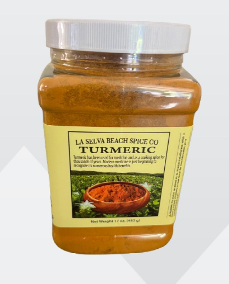 LA SELVA BEACH SPICE CO TURMERIC Powder 17 oz. (482g) 100% All Natural