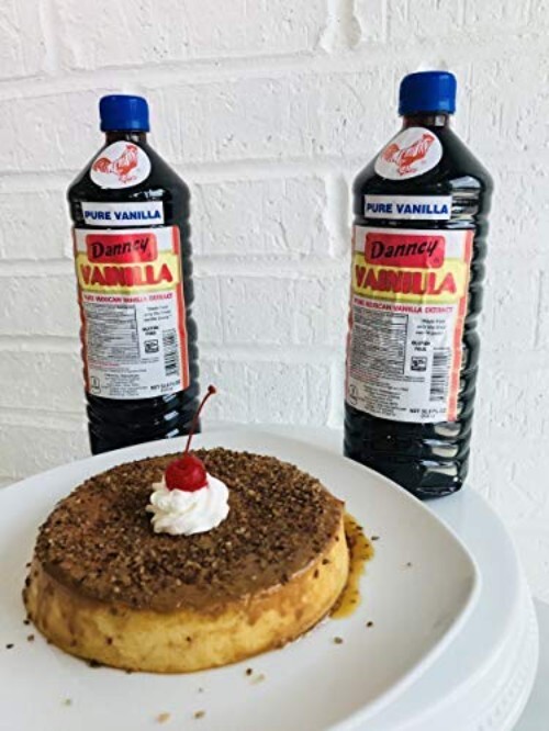Pure Dark Vanilla Extract from Mexico – Strong, Sealed 33oz Bottles, Set of 2