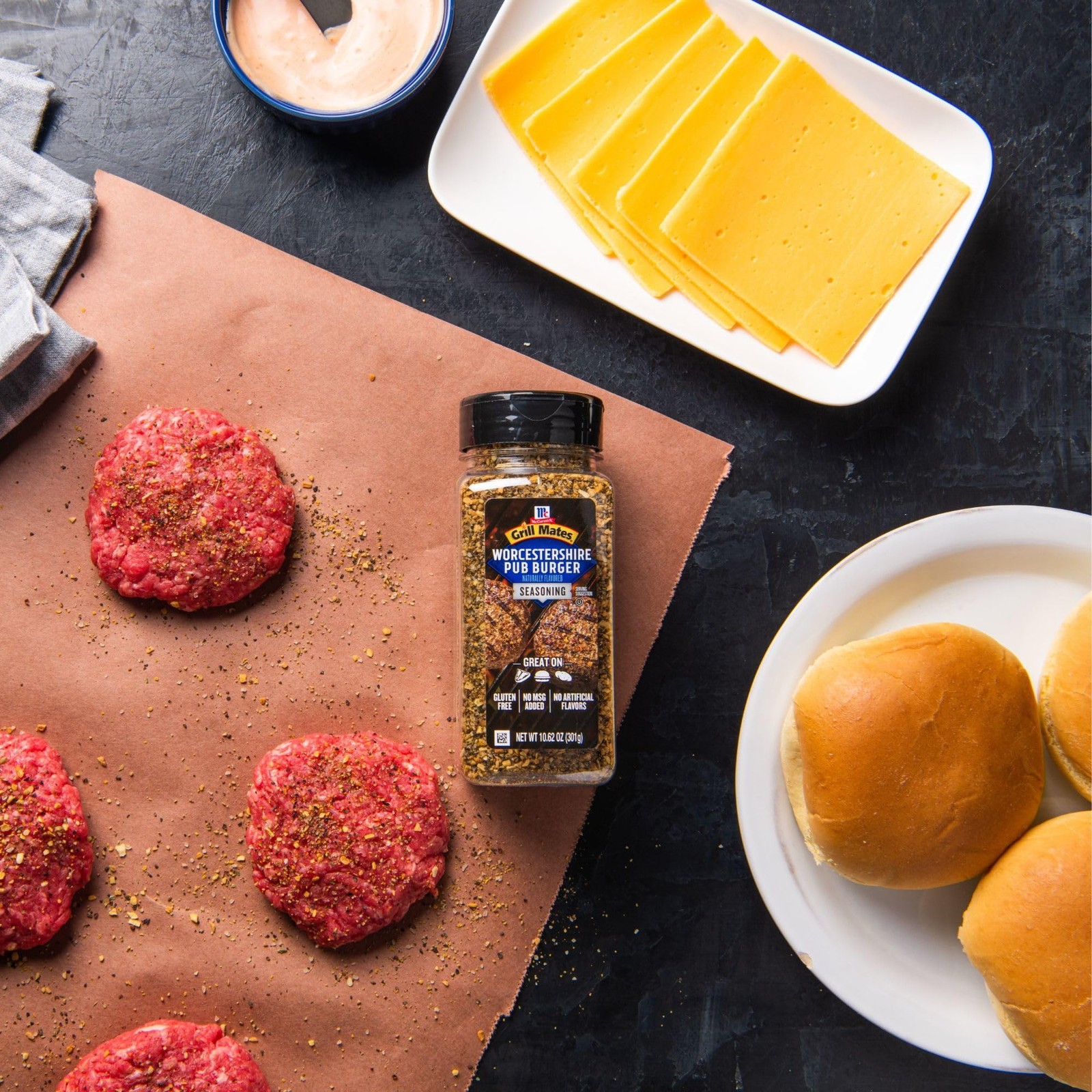 McCormick Worcestershire Pub Burger Seasoning, 10.62 oz
