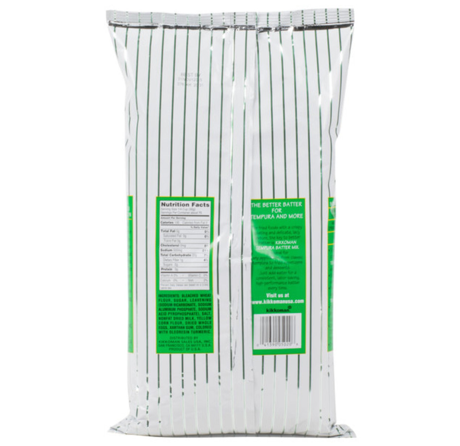 (6/Case) 5 lb. All-Purpose Blends Fry Mixes Japanese Style Tempura Batter Mix
