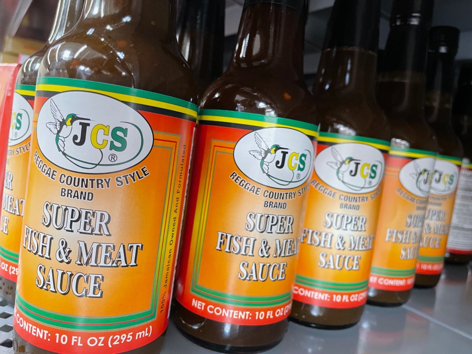 8 Pack JCS Jamaican Super Fish and Meat Sauce 10 oz Bottles –Authentic Caribbean