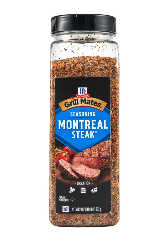 McCormick Grill Mates Montreal Steak Seasoning 29 oz BBQ Meat Spice Blend