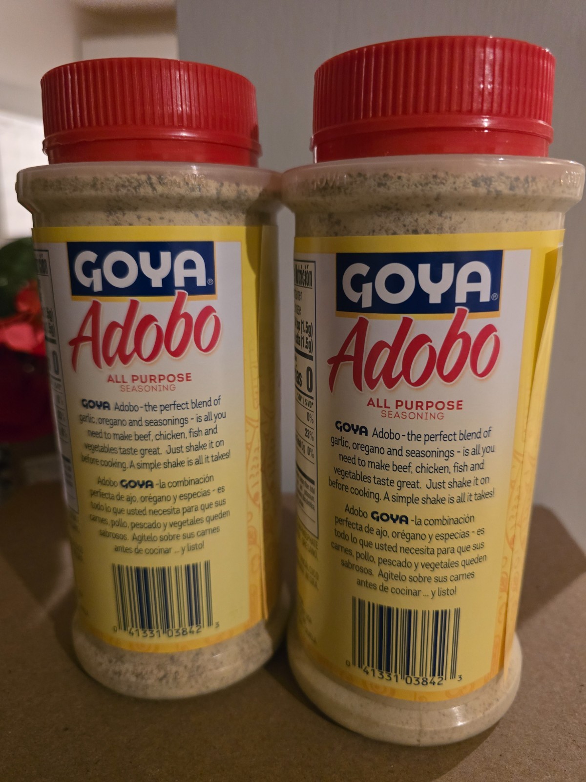 Goya Adobo All purpose Seazoning 28 oz, pk 2 with pepper