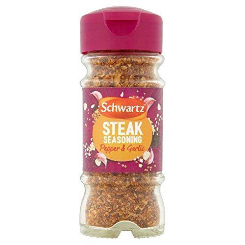 Schwartz Perfect Shake Steak Seasoning Jar – 46g (0.1lbs)