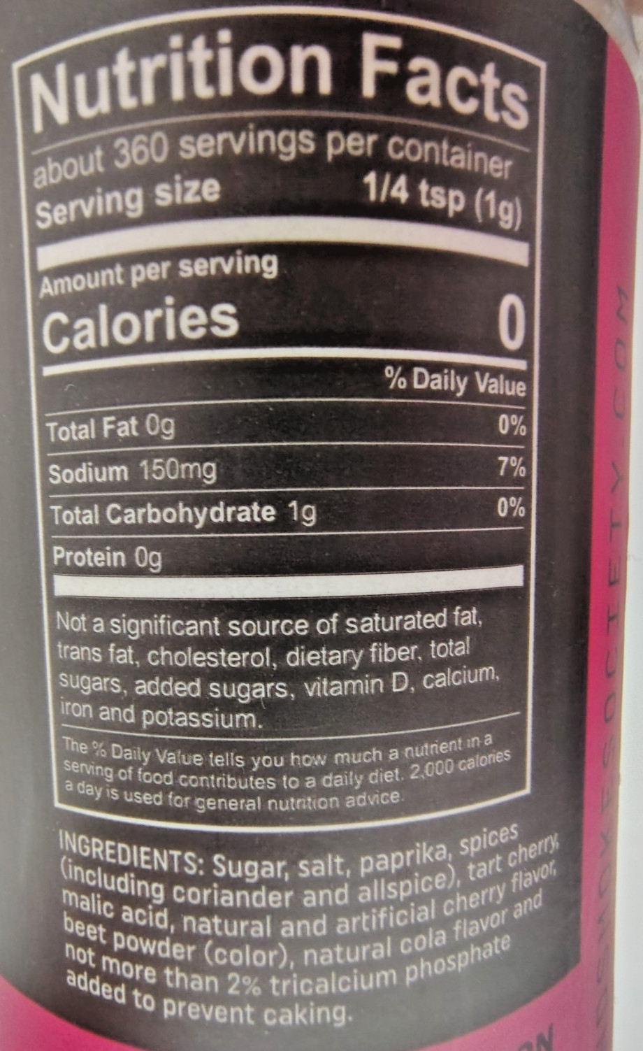 Fire & Smoke Society CHERRY COLA BBQ Rub, BIG 12.7oz, BB 3/28, Lot of 3