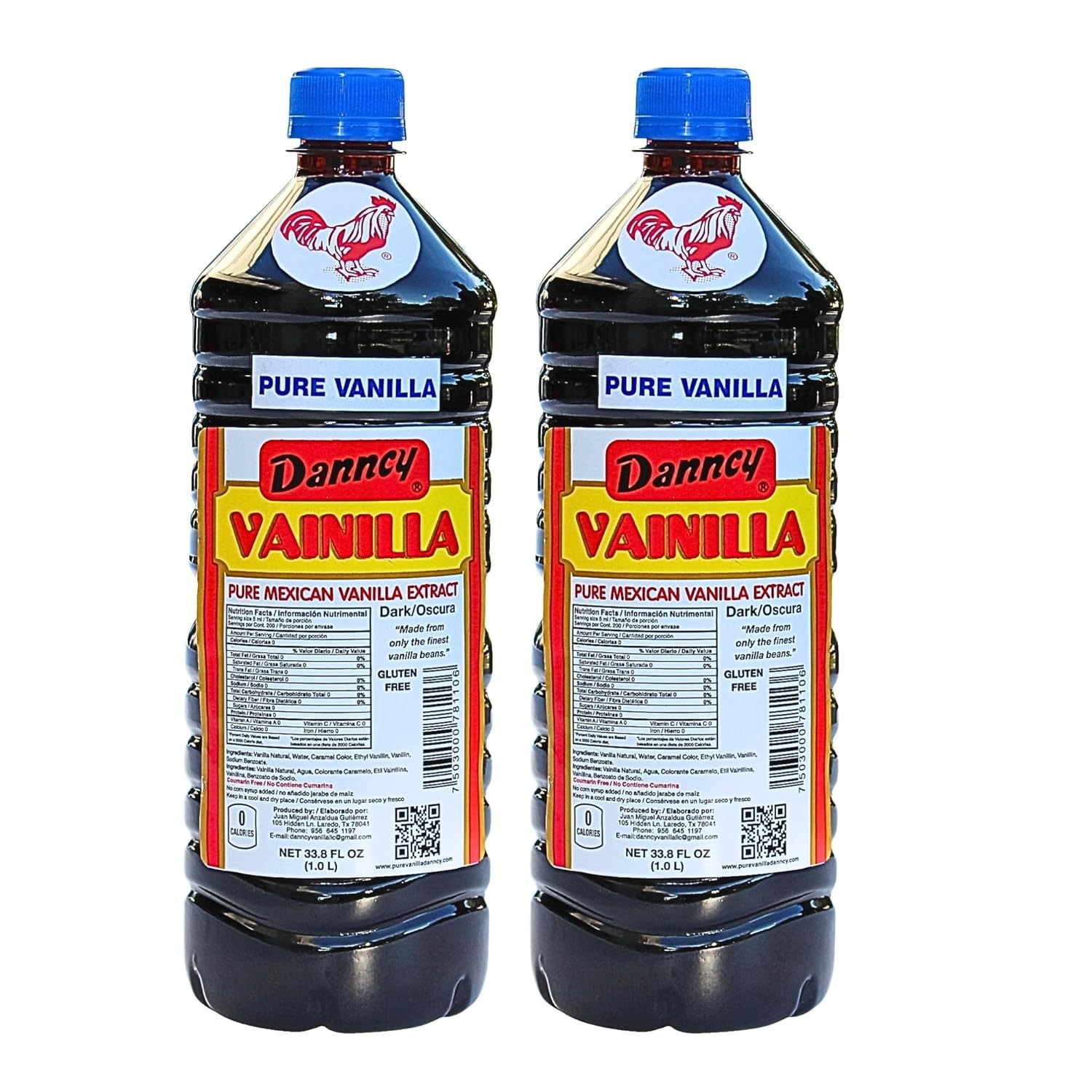 Authentic Mexican Vanilla Extract 2-Pack