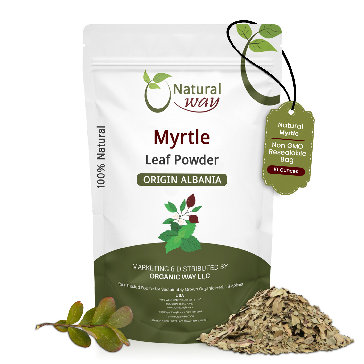 Natural Way Myrtle Leaf Powder