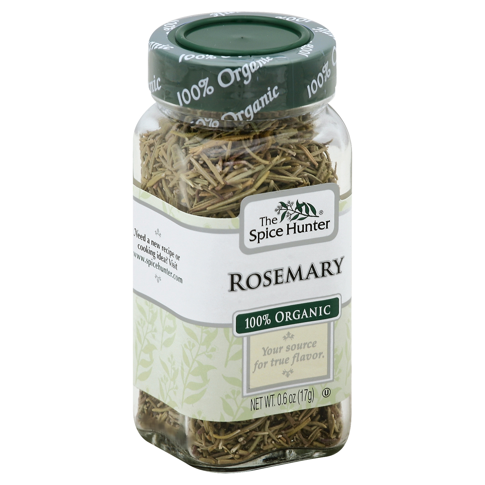 Spice Hunter Rosemary Whole Organic 0.6oz Pack of 6