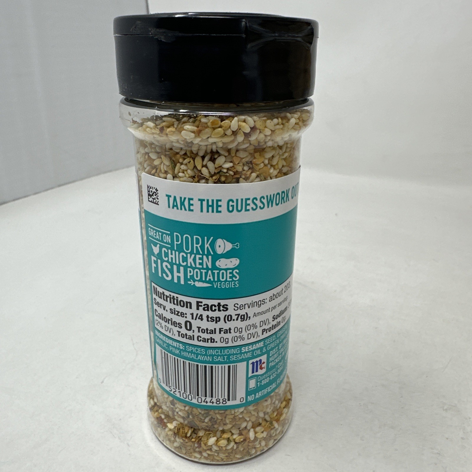 McCormick Sesame Ginger Garlic Himalayan Pink Salt Non-GMO 5oz Discontinued