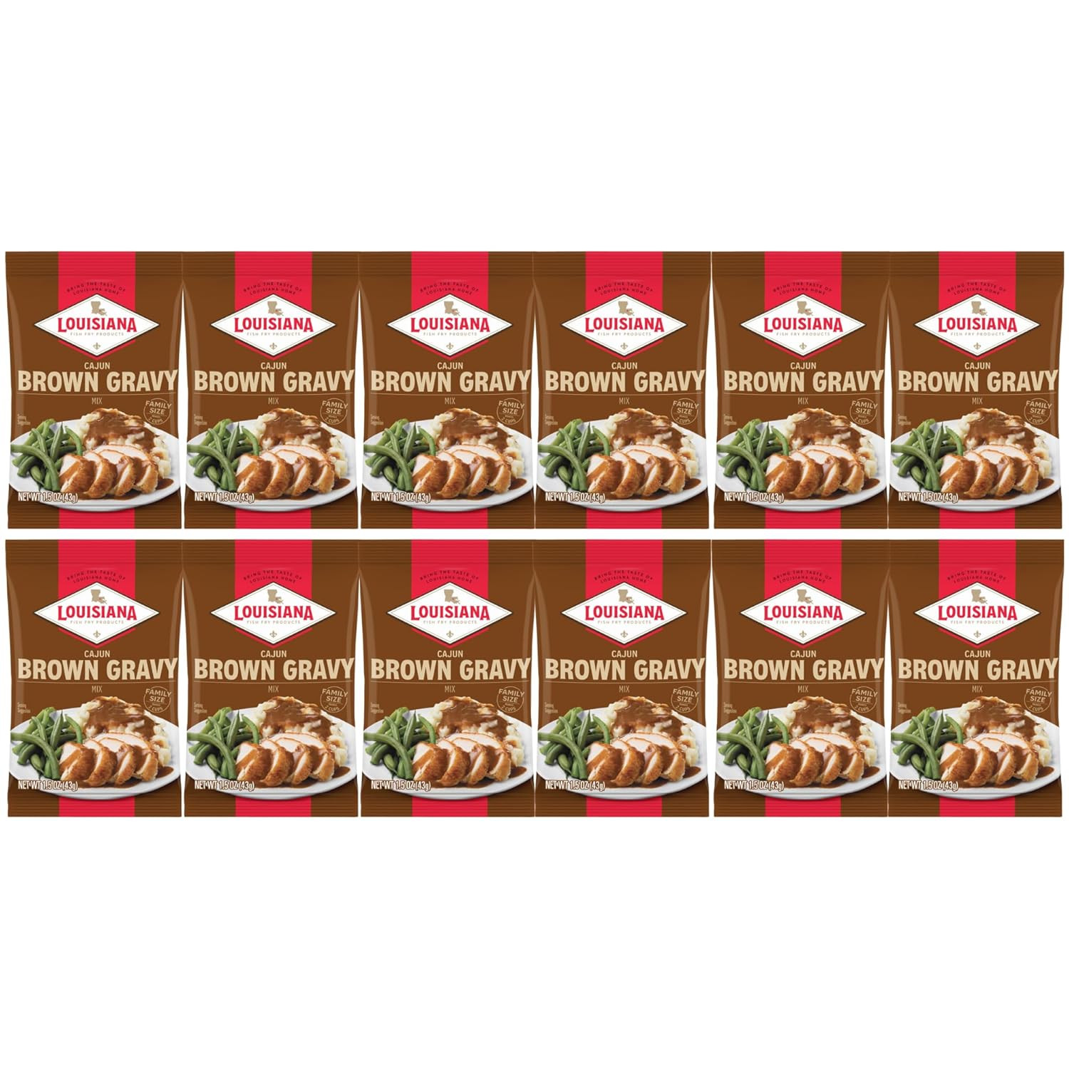Brown Gravy Mix 1.5oz (pack Of 12) Brown Gravy 1.5oz (pack Of 12)