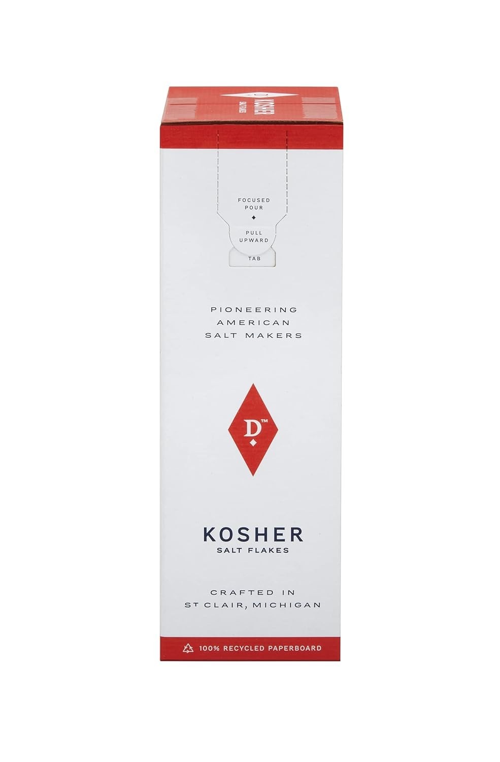 Natural Kosher Salt – 48 Ounce of Crystalline Flakes for Culinary Perfection