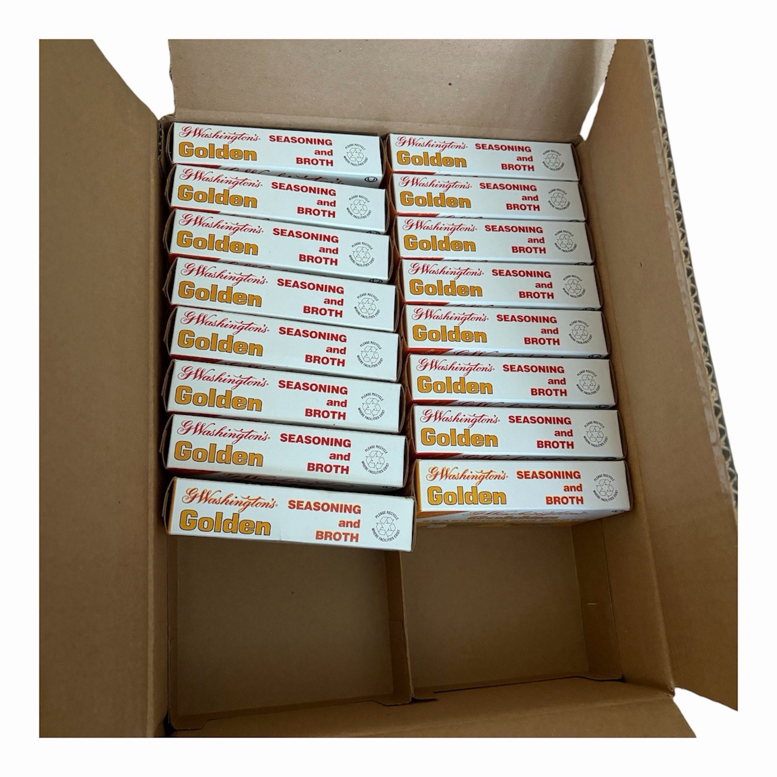 George Washington Golden Seasoning and Broth 1.1oz Lot 16 MSG Made Canada