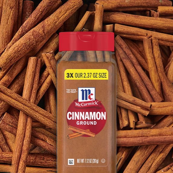 McCormick Kosher Ground Cinnamon, 7.12 oz Bottle….